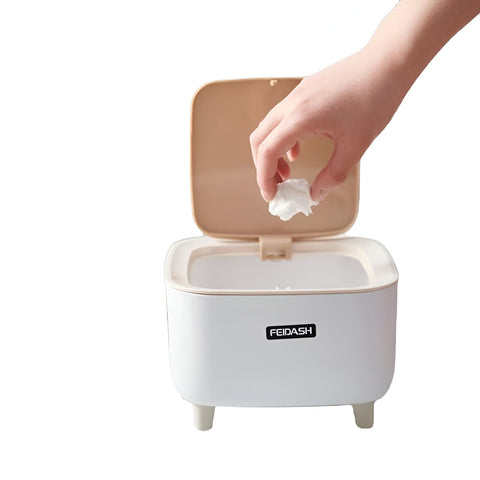 The universal tabletop container is square