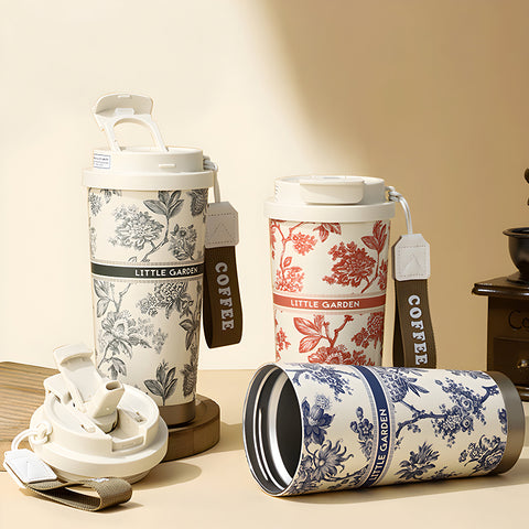 Thermal mug "Little Garden" 580 ml