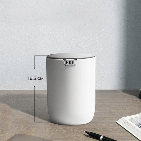 Корзина EKO 1.5 л с поворотной крышкой