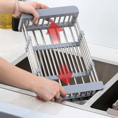 Sliding dryer organizer