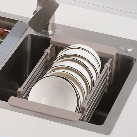 Sliding dryer organizer