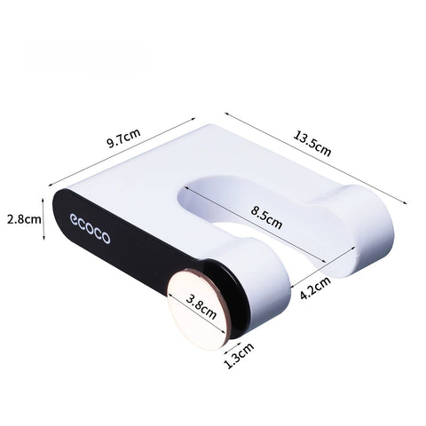 Ecoco wall-mounted hairdryer holder