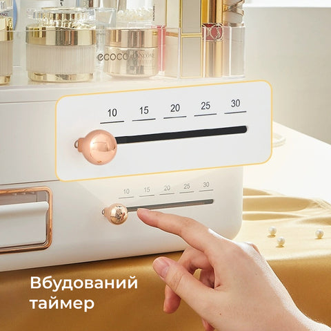 Ecoco Cosmetic Organizer with Timer