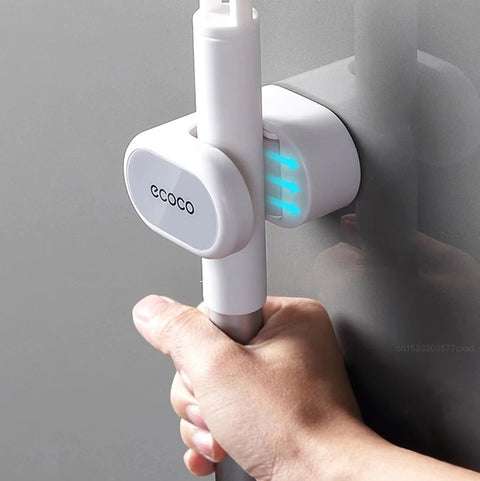 Ecoco wall-mounted mop holder
