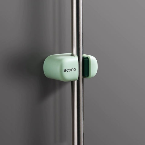 Ecoco wall-mounted mop holder