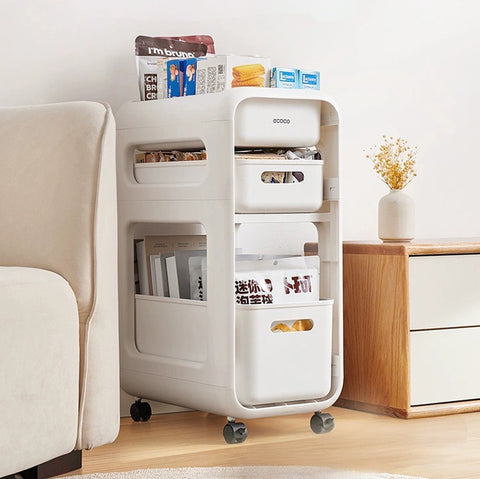 Ecoco wheeled shelving