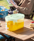 Beverage container with tap 4 l plastic