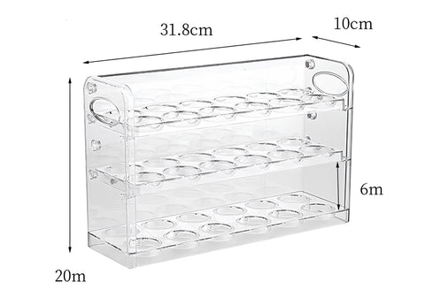 Organizer for eggs