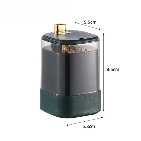 Fashionable Dispenser for Toothpicks in Color Scheme