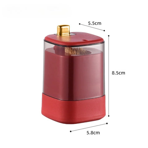 Fashionable Dispenser for Toothpicks in Color Scheme