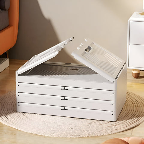 Modular storage system with transparent doors