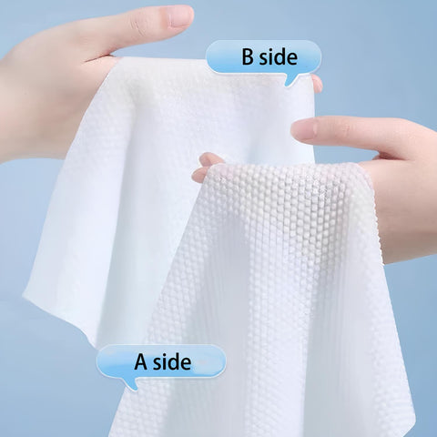 Disposable soft towels made of pure cotton