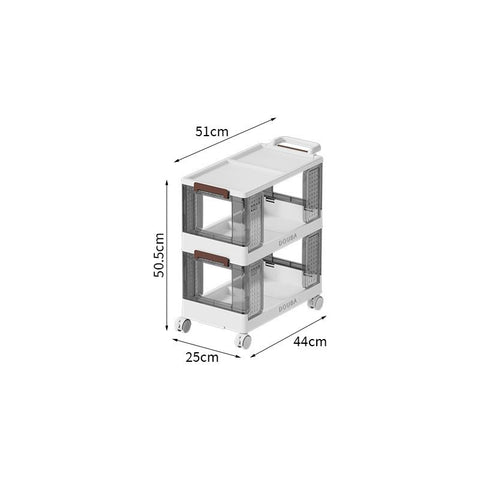 Universal Shelves on Wheels for Efficient Storage