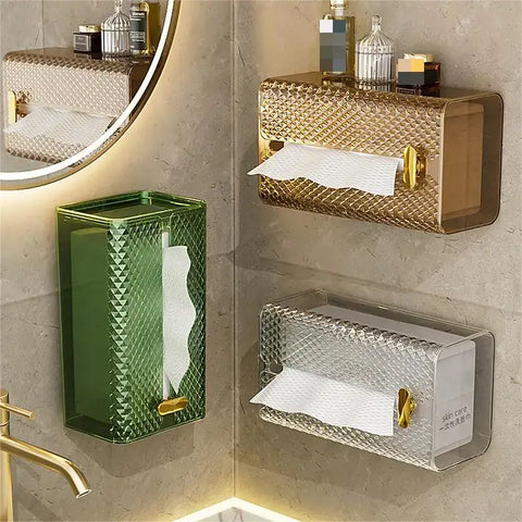Wall Dispenser Organizer for Towels