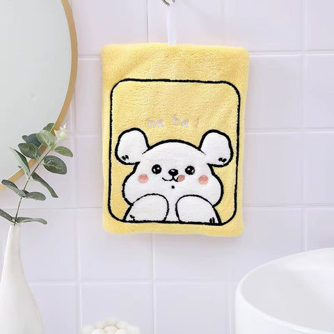 Cartoon hanging hand towel 18×25 cm