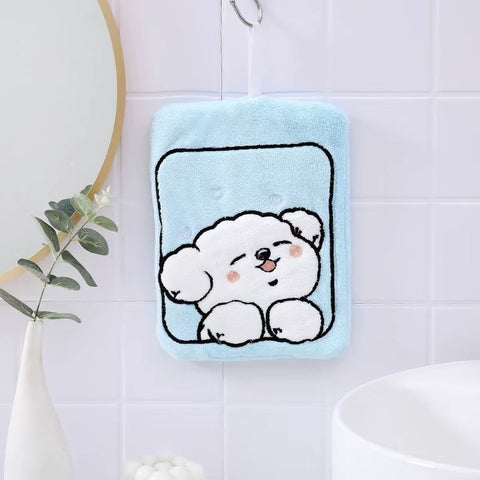 Cartoon hanging hand towel 18×25 cm