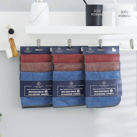 Set of microfiber cleaning towels 30×30 cm 3 pcs