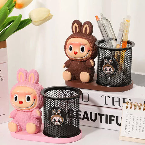 Labubu stationery organizer stand