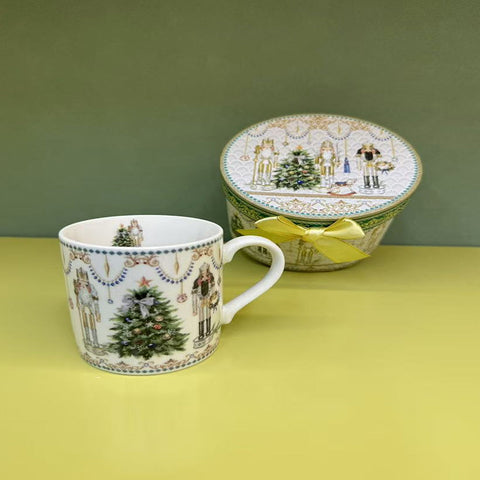 Christmas cup in a gift box