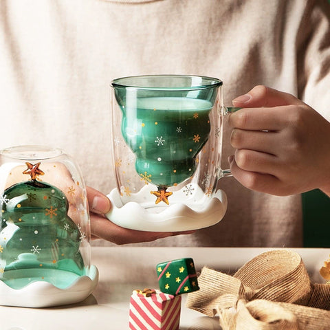 New Year's glass cup 400 ml