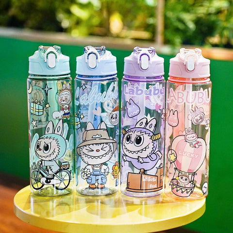 Labubu water bottle 800 ml