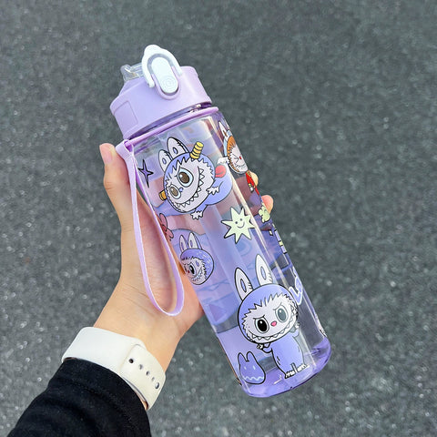 Labubu water bottle 800 ml
