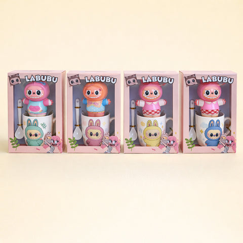 Дитячий подарунковий набір Labubu Чашка + Іграшка