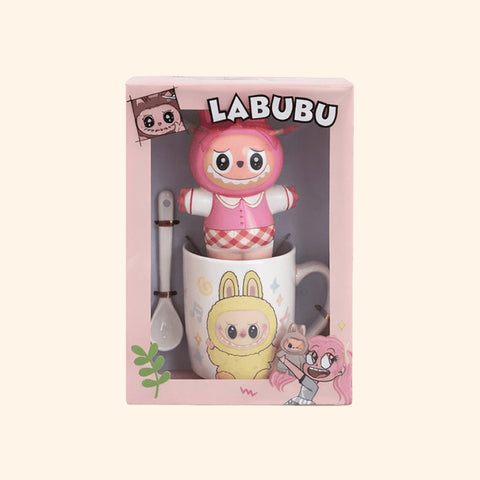 Дитячий подарунковий набір Labubu Чашка + Іграшка