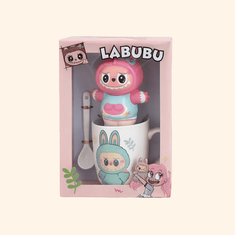 Дитячий подарунковий набір Labubu Чашка + Іграшка