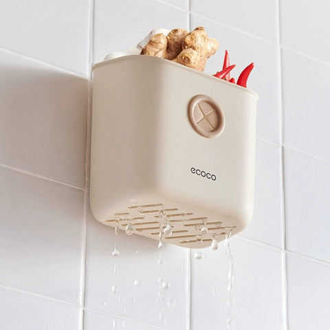 Ecoco wall-mounted basket organizer Code: 0997