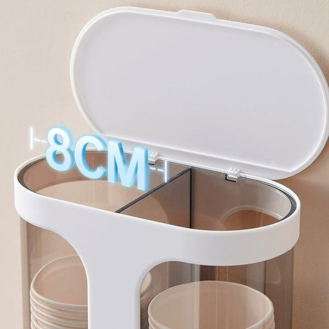 Ecoco wall-mounted disposable cup holder