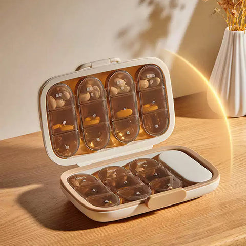 Ecoco weekly pill organizer