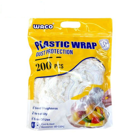 Одноразова гнучка плівка на резинках для їжі та тарілок