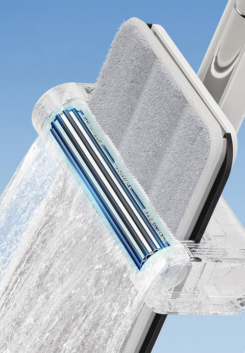 Швабра з віджимним механізмом