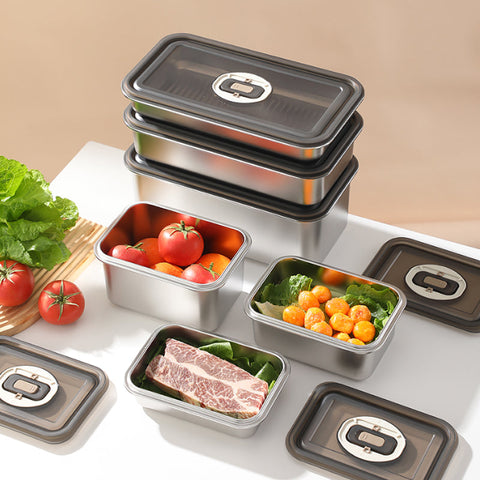 Контейнери для зберігання їжі з нержавіючої сталі