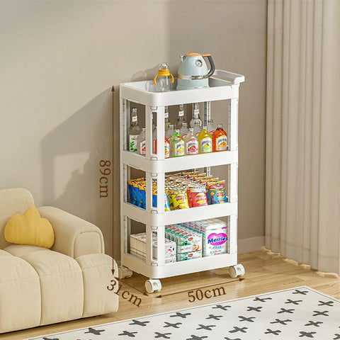 Мобильный стеллаж на колесах