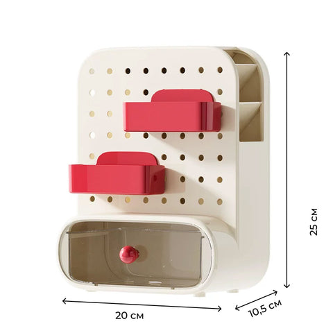 Настільний органайзер з поличками та шухлядою