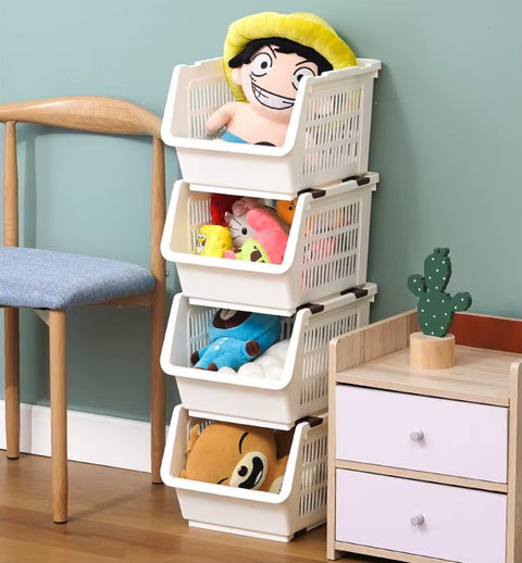 Универсальные пластиковые корзины для хранения