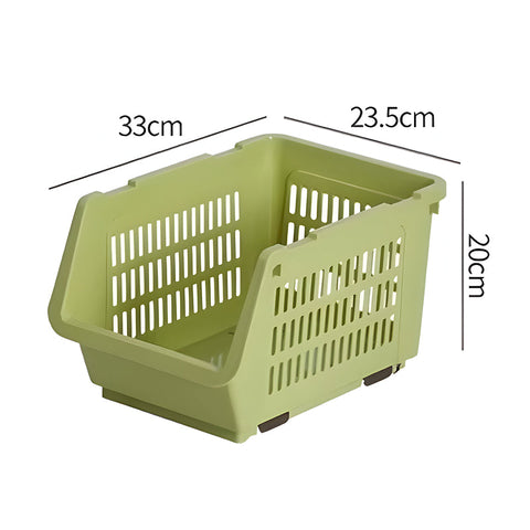 Универсальные пластиковые корзины для хранения