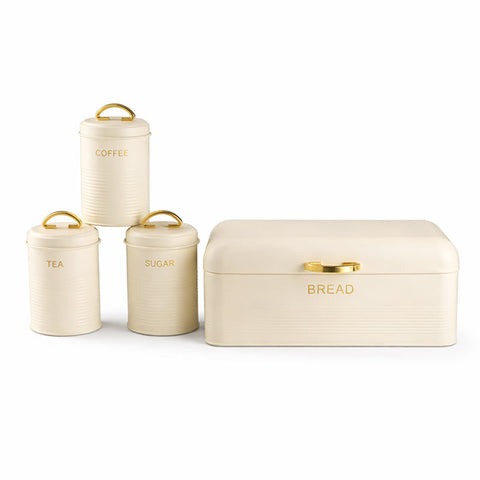 Набір хлібниця + 3 баночки