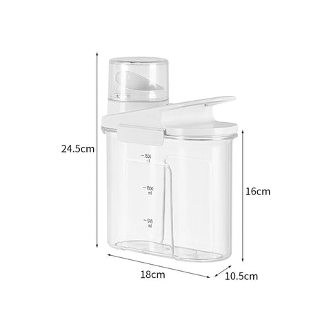 Контейнери для сипучих продуктів з дозатором