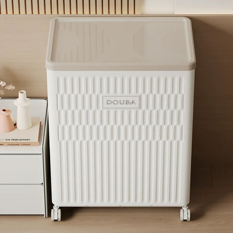 Ящик для хранения на колесах с крышкой