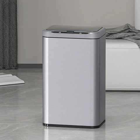 Сенсорное мусорное ведро из нержавеющей стали