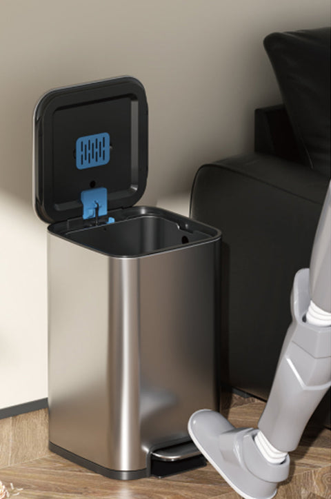 Корзина с педалью из нержавеющей стали