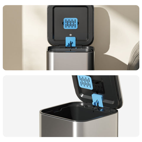 Корзина с педалью из нержавеющей стали