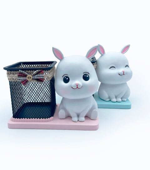 Cute Organizer for Stationery or Cosmetics "Rabbit"