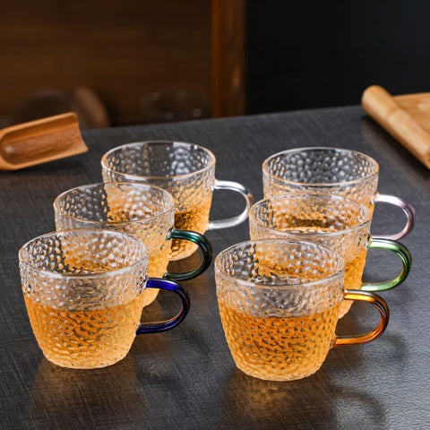 Glass Cups with the Effect of "Frosted Glass"