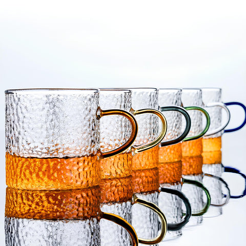 Glass Cups with the Effect of "Frosted Glass"