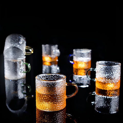 Glass Cups with the Effect of "Frosted Glass"