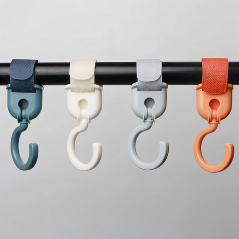 A set of hooks on velcro